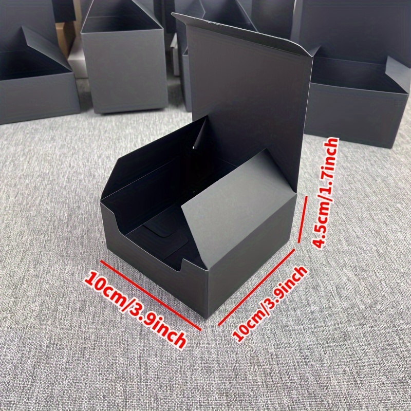 20 Matte Black Gift Boxes for Jewelry Packaging